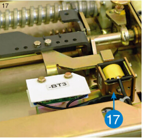 手車閉鎖電磁鐵